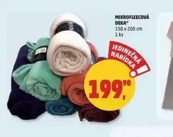 Penny Market Mikrofleecová deka nabídka