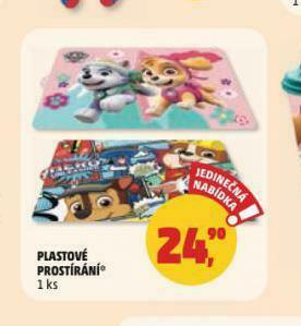 Penny Market Plastové prostírání nabídka