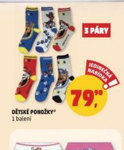 Penny Market Dětské ponožky nabídka