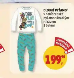 Penny Market Dlouhé pyžamo nabídka