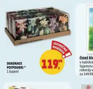 Penny Market Dekorace potpourri nabídka
