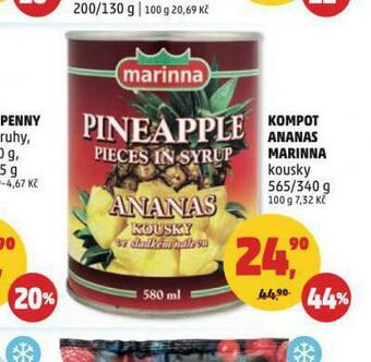 Penny Market Kompot ananas marinna nabídka