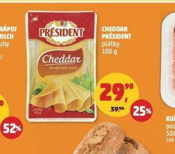 Penny Market Cheddar président nabídka