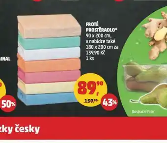 Penny Market Froré prostěradlo nabídka