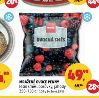 Penny Market Mražené ovoce penny nabídka
