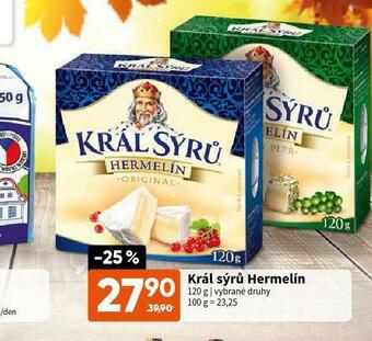 Terno Král sýrů hermelín nabídka