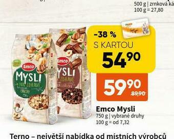 Terno Emco mysli nabídka
