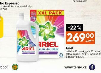 Terno Ariel prací prostředek nabídka