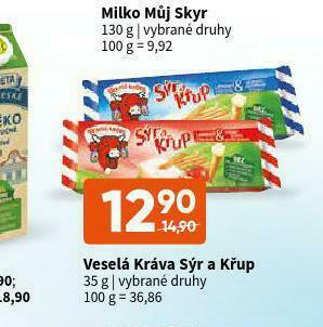 Terno Veselá kráva sýr a křup nabídka