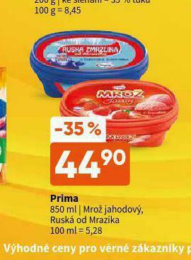 Terno Prima ruská od mrazíka nabídka