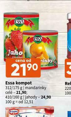 Terno Essa kompot mandarinky nabídka