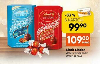 Terno Lindt lindor nabídka