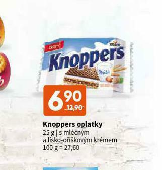 Terno Knoppers oplatky nabídka
