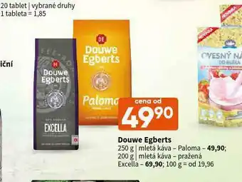 Terno Káva douwe egberts excella nabídka