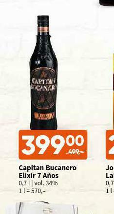 Terno Capitan bucanero elixir 7 anos nabídka