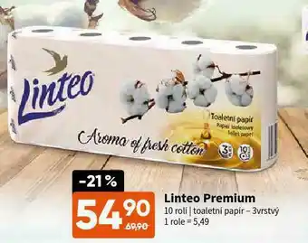 Terno Linteo premium toaletní ppaír nabídka
