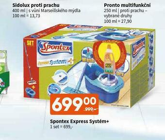 Terno Spontex express systém+ nabídka