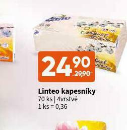 Terno Linteo kapesníky nabídka