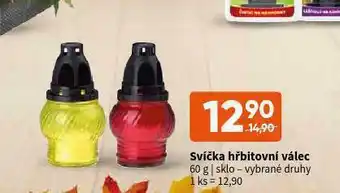 Terno Svíčka hřbitovní válec nabídka