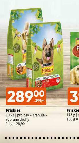 Terno Friskies granule pro psy nabídka
