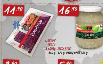 Terno Listové těsto plátky nabídka