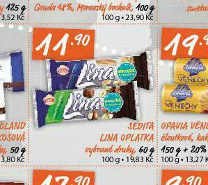 Terno Sedita lina oplatka nabídka