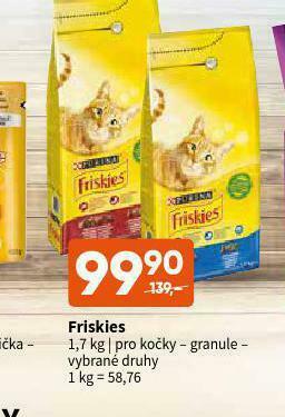 Terno Friskies granule pro kočky nabídka