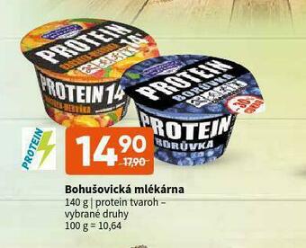 Terno Bohušovická mlékárna protein tvaroh nabídka