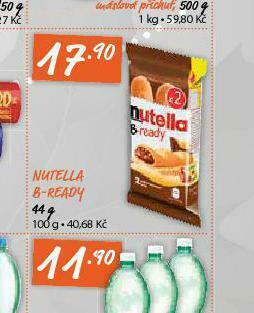 Terno Nutella nabídka
