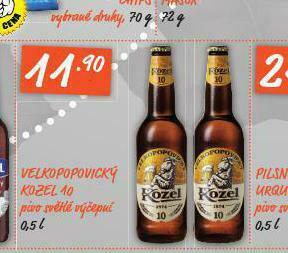 Terno Pivo velkopopovický kozel 10 nabídka