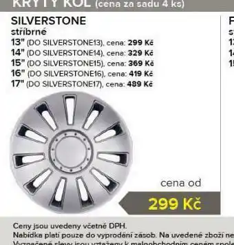 Auto Kelly Kryty kol silverstone 14&quot; nabídka
