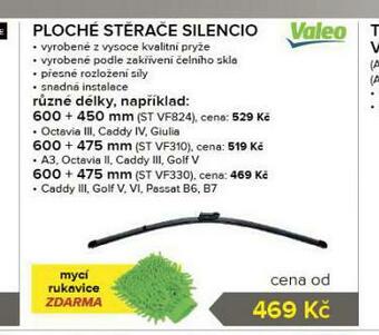 Auto Kelly Ploché stěrače silencio nabídka