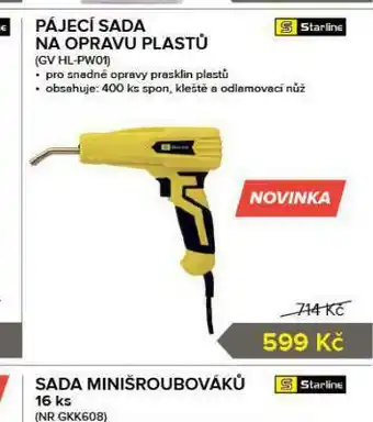 Auto Kelly Pájecí sada na opravu plastů nabídka