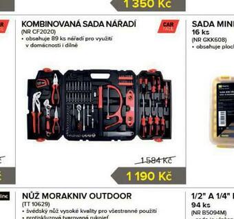 Auto Kelly Kombinovaná sada nářadí nabídka