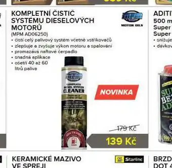 Auto Kelly Kompletní čistič systému dieslových motorů nabídka