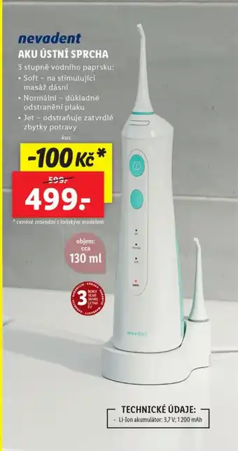 Lidl AKU ÚSTNÍ SPRCHA nabídka