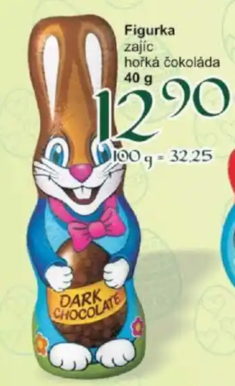 Jip Figurka zajíc hořká čokoláda 40 g nabídka