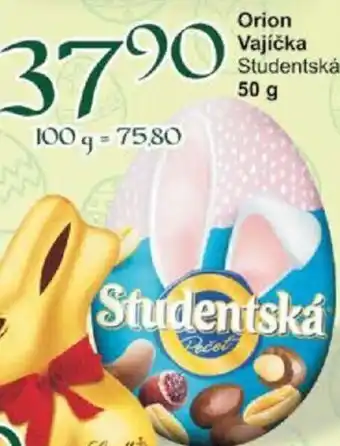 Jip Orion Vajíčka Studentská pečeť 50 g nabídka