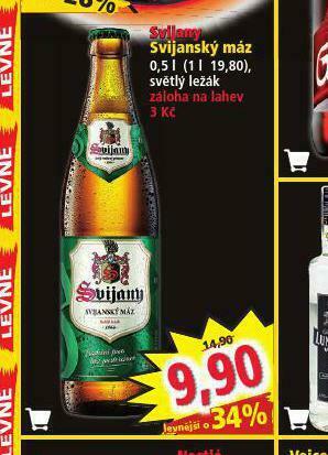 Norma Pivo svijanský máz nabídka