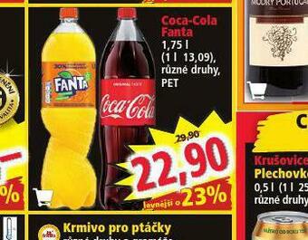 Norma Coca cola 1,75l nabídka
