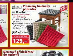Norma Prošívaný bavlněný podsedák nabídka