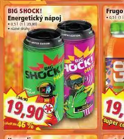 Norma Bog shock energetický nápoj nabídka