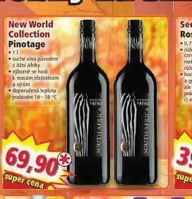Norma New world collection pinotage nabídka
