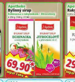 Norma Apotheke bylinný sirup nabídka