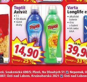 Norma Toptil aviváž nabídka