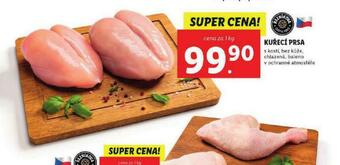 Lidl Kuřecí prsa nabídka
