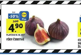 Lidl Fíky čerstvé nabídka