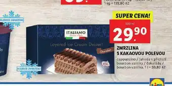 Lidl Zmrzlina s kakaovou polevou nabídka