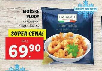 Lidl Mořské plody nabídka