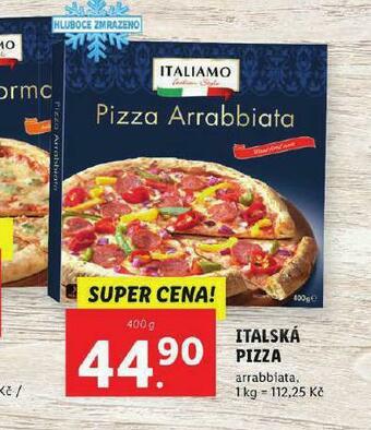 Lidl Italská pizza nabídka